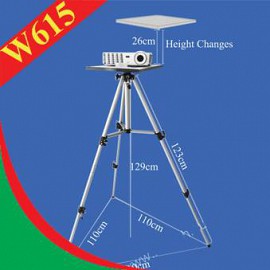 CHÂN ĐỂ MÁY CHIẾU W615H DI ĐỘNG - CÓ BÁNH XE